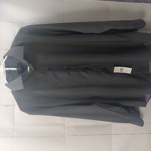 Jones new York men's long sleeve button up dress shirt size L 32/33